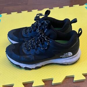 The North Face Black and White Athletic Shoes